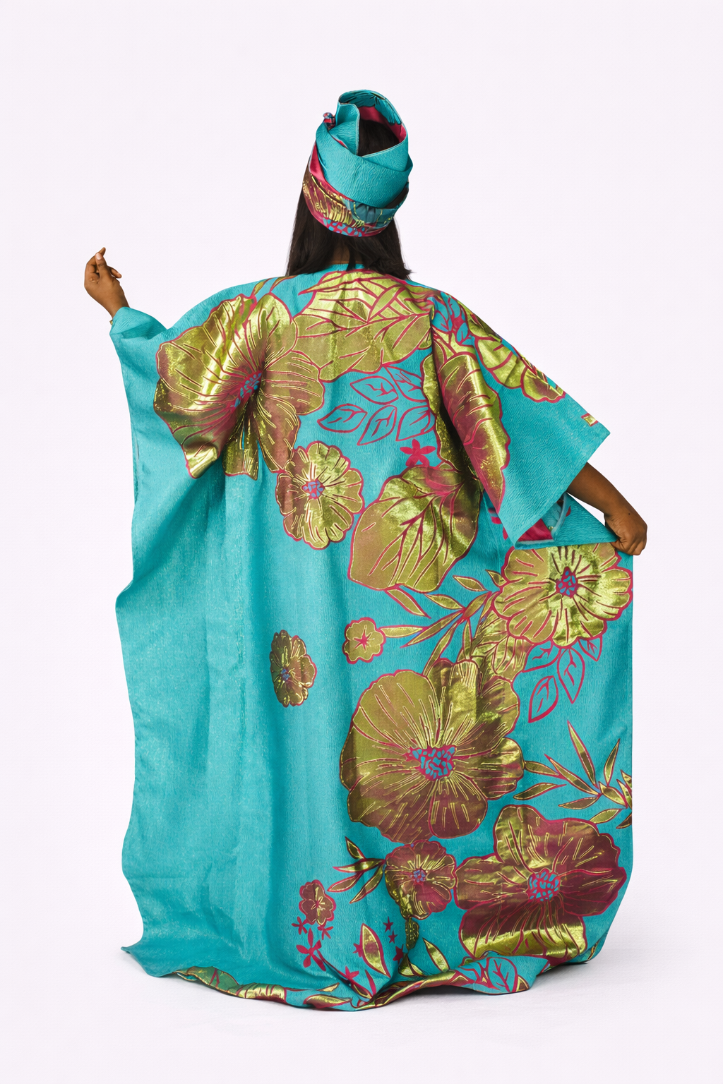 Boubou imprimé floral