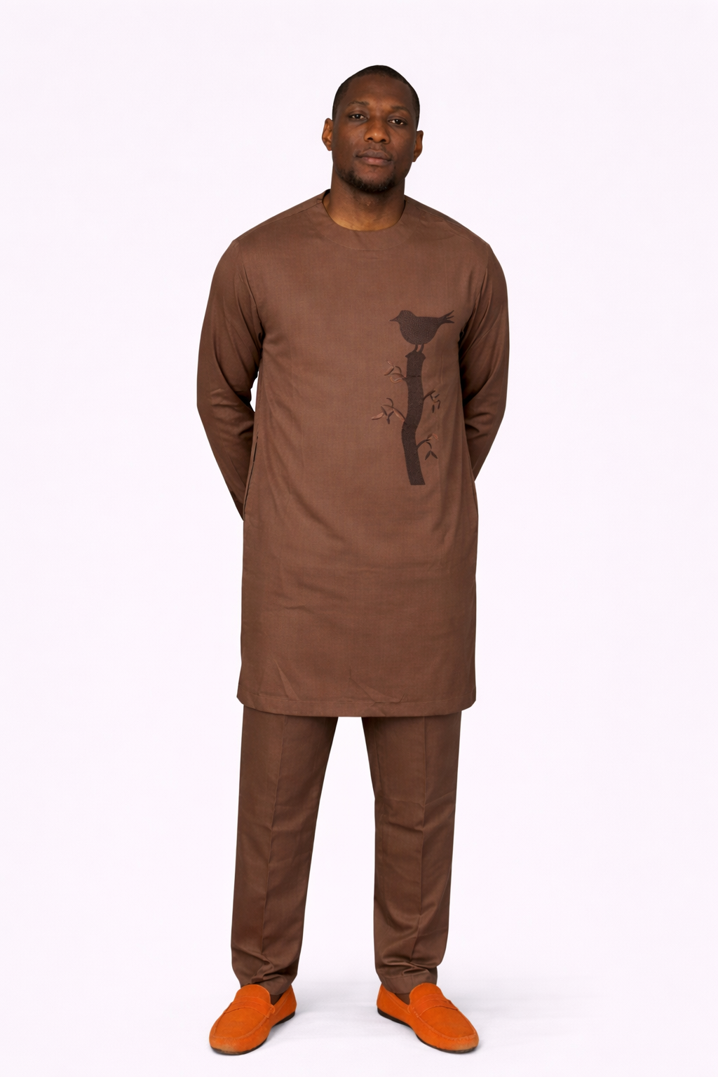 Tunique Classique homme brodé